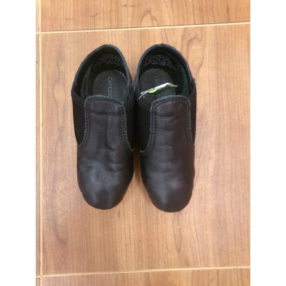 Pre-Owned Dance Jazz Shoes Dance Class Toddler 10M Child Slip On Leather Split